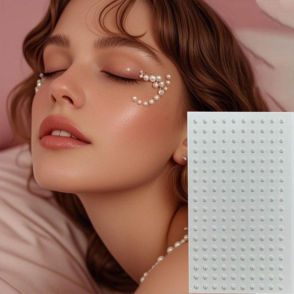 Body Jewelry Diamond - Wielokrotnego użytku naklejki na wargi bez