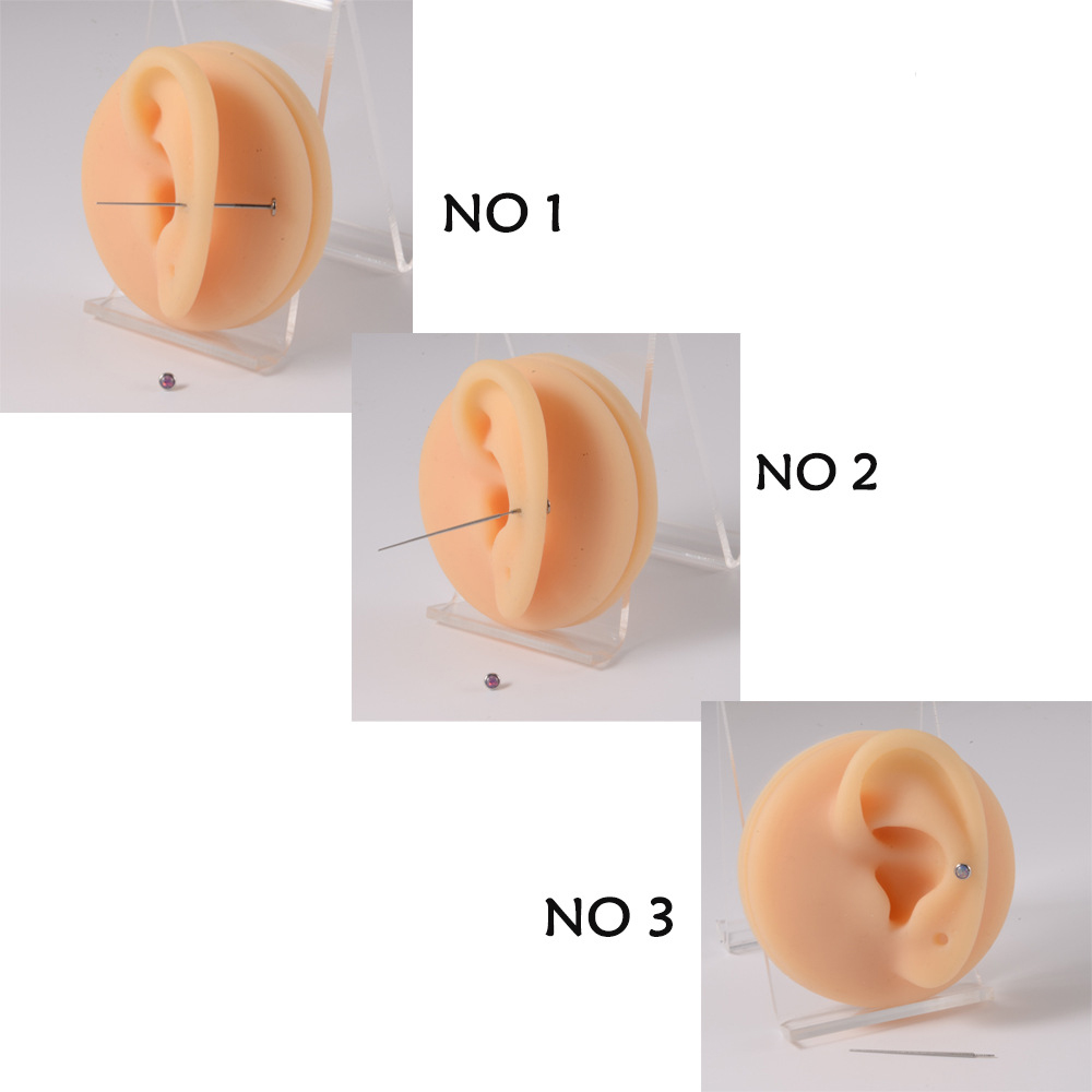 2 szt. Igła do piercingu ze st – Body Jewelry Threadless recenzja i cena