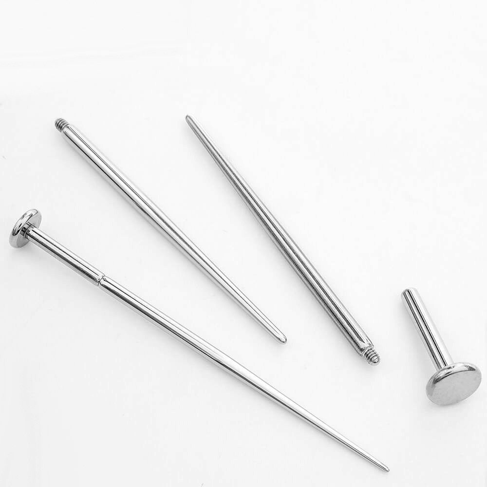 2 szt. Igła do piercingu ze st – Body Jewelry Threadless recenzja i cena