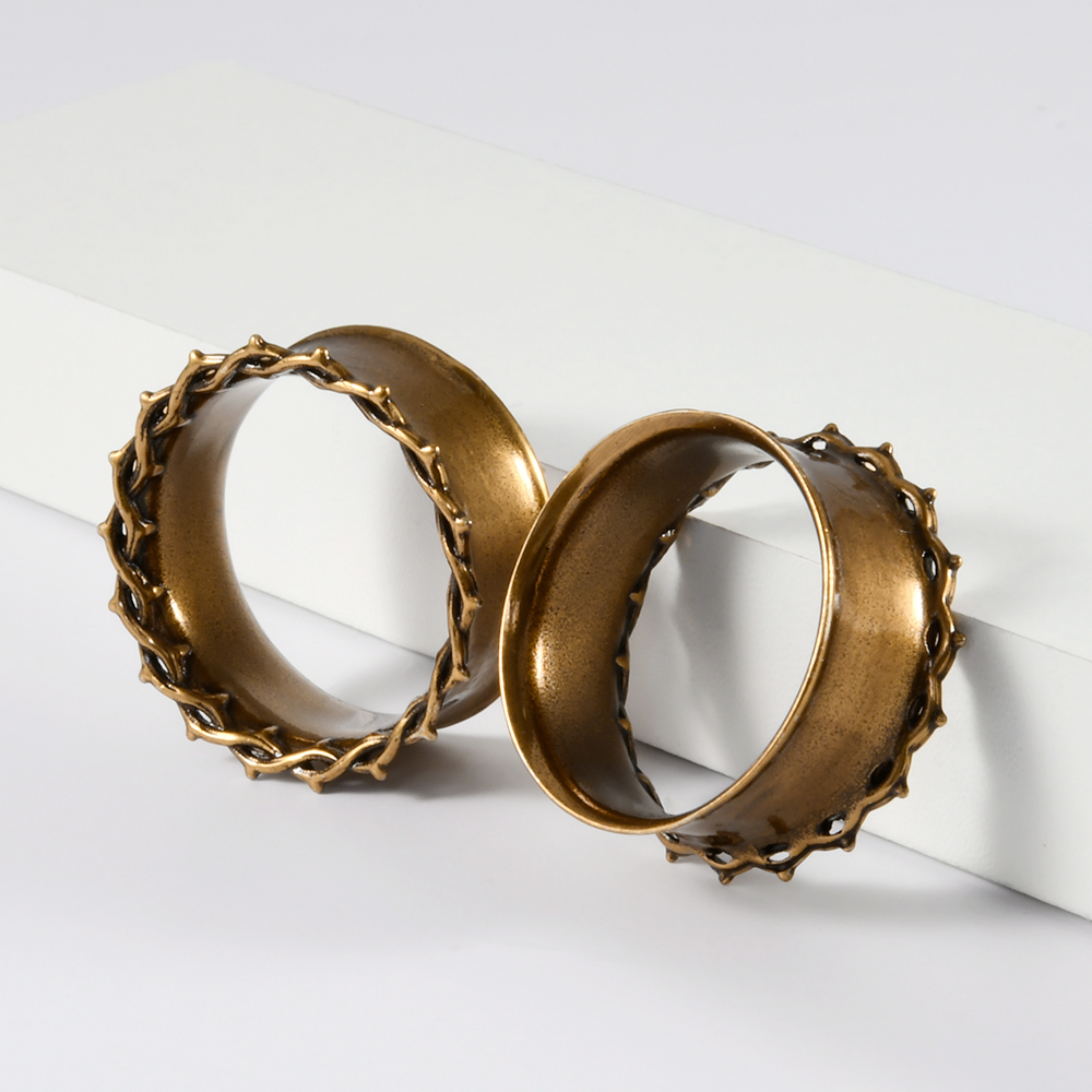 Okrągłe kolczyki vintage z kol – Body Jewelry Threadless recenzja i cena