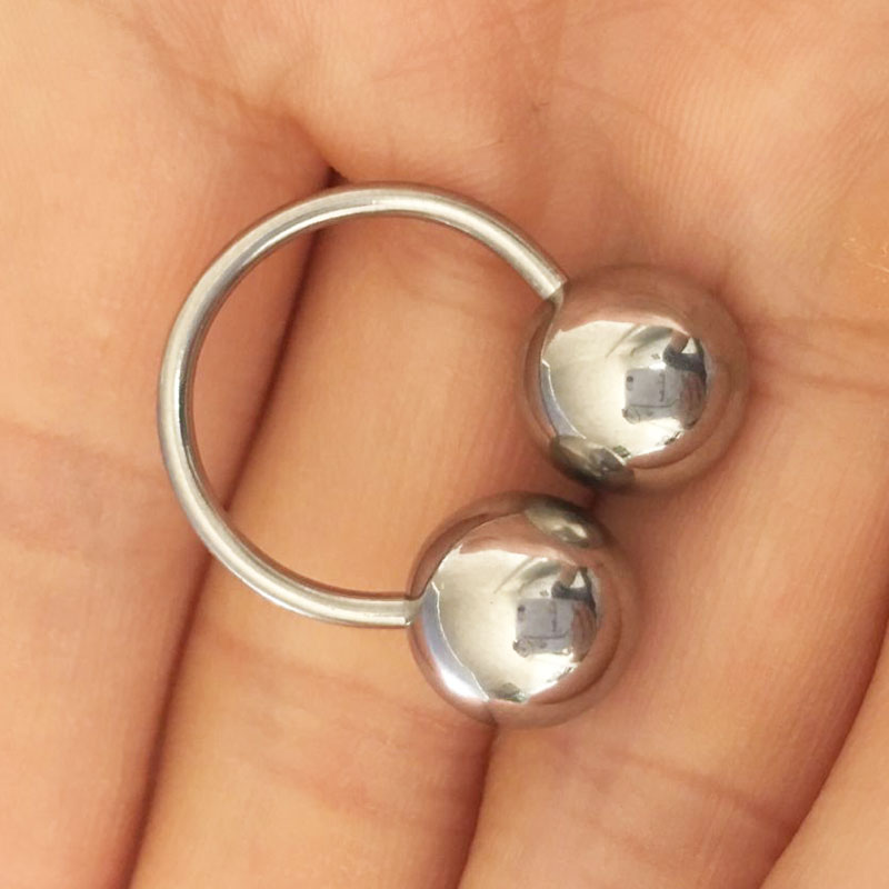 Big Ball Stainless Steel Barbe – Eyebrow Curved Barbell recenzja i cena