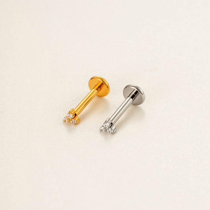 1 szt. Tytanowy kolczyk G23 16 – Body Jewelry Threadless recenzja i cena