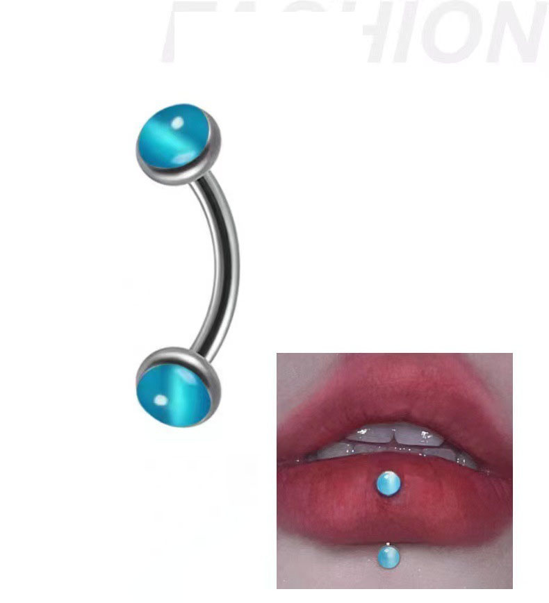 1 sztuka przekłuwanie brwi ksz – Eyebrow Curved Barbell recenzja i cena