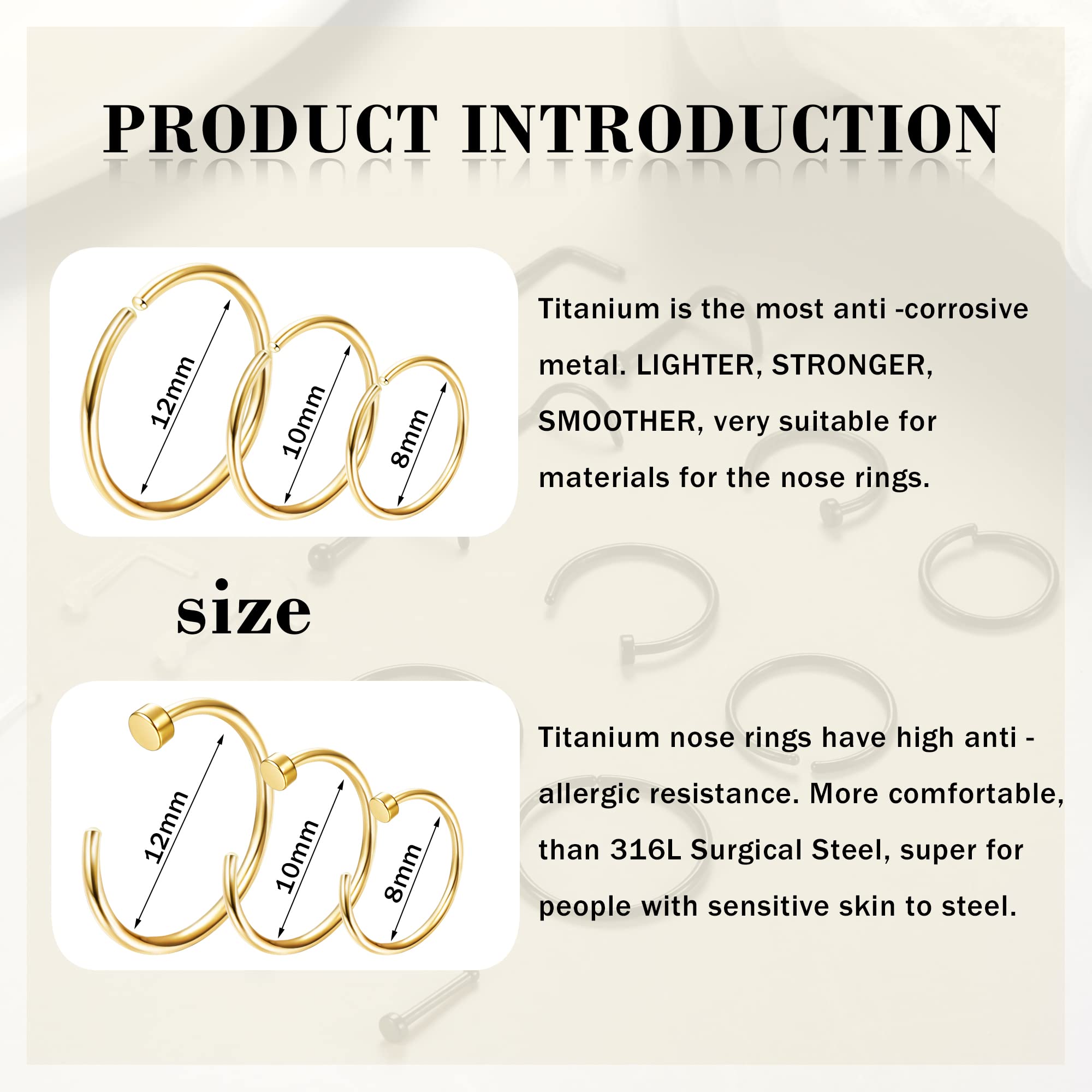 1 SZTUK/18 SZTUK Hipoalergiczn – Body Jewelry For Sensitive Skin recenzja i cena