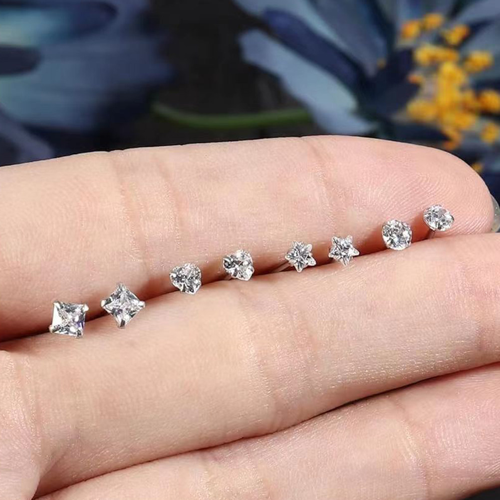 12 sztuk kolczyków do nosa, st – Body Jewelry For Sensitive Skin recenzja i cena
