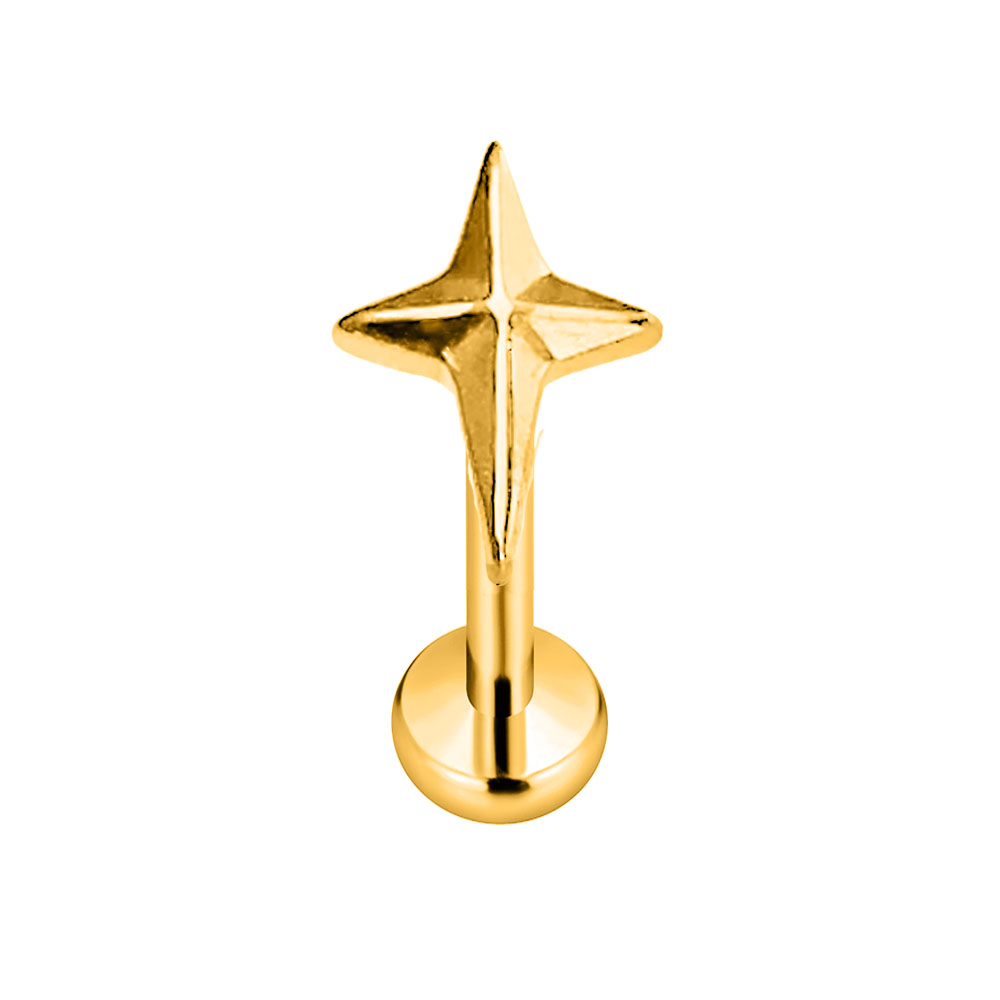 ASTM F136 G23 Titanium Star Cr – Body Jewelry Threadless recenzja i cena