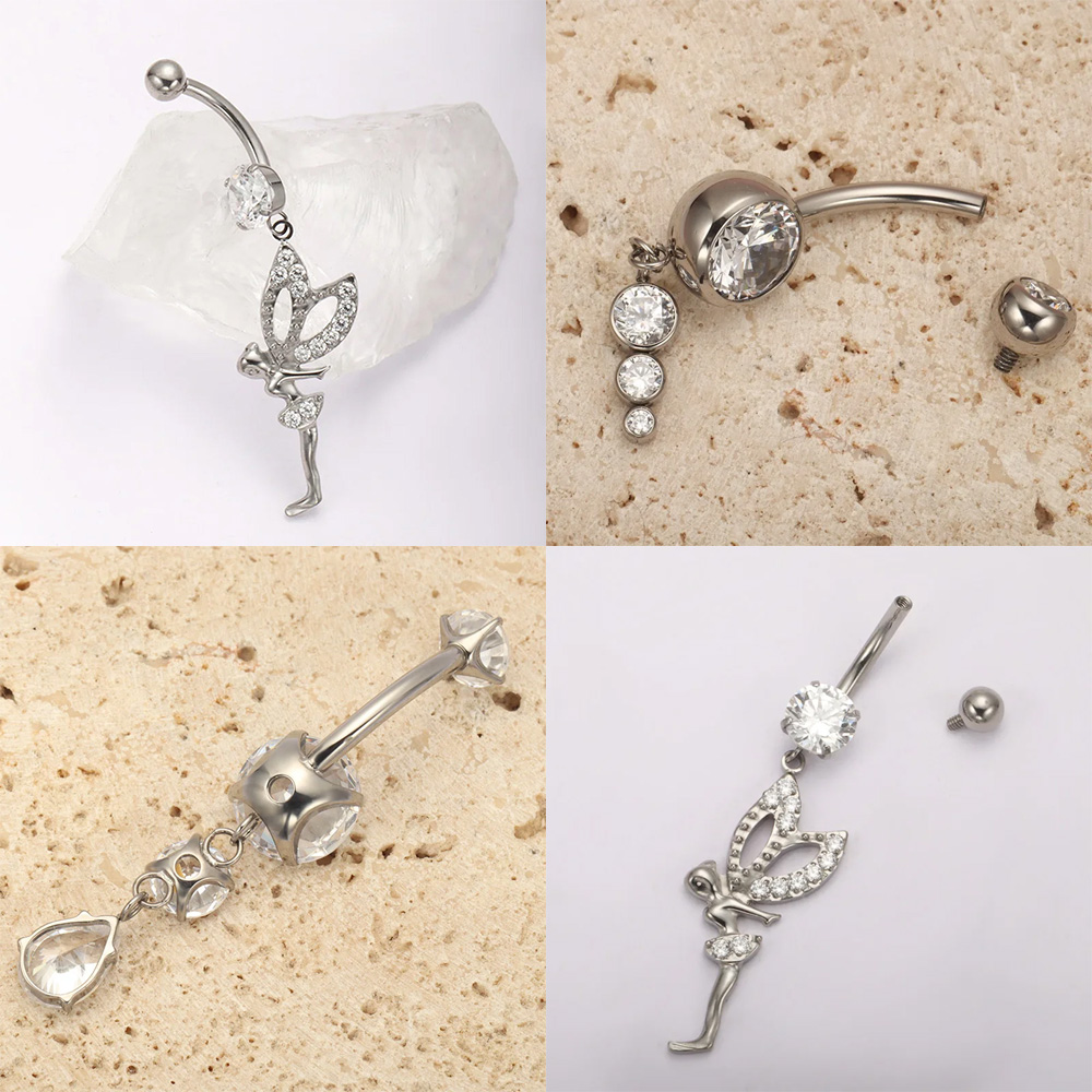 Kolczyk do pępka z tytanu ASTM – Body Jewelry For Sensitive Skin recenzja i cena
