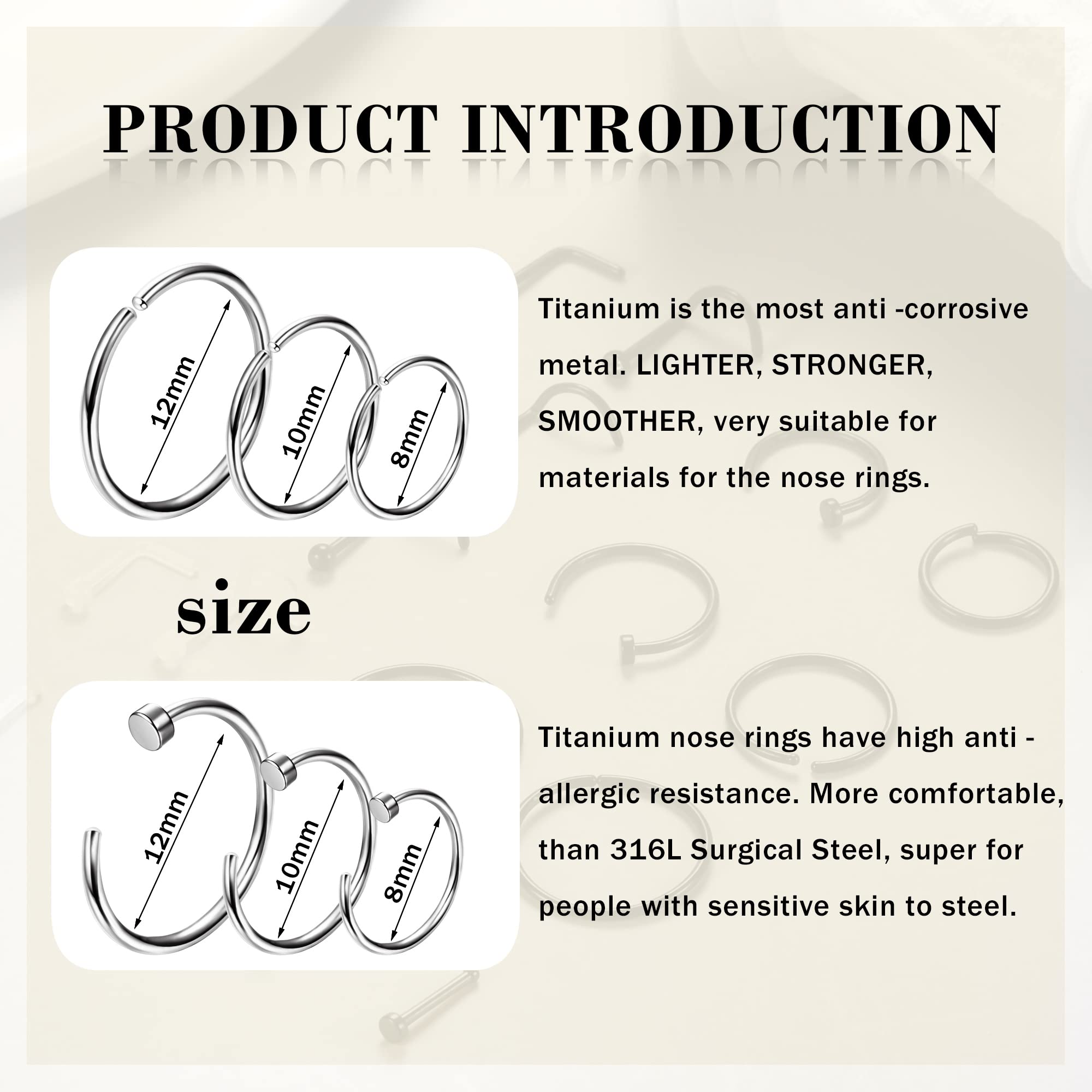 1 szt. Hipoalergiczny kolczyk  – Body Jewelry For Sensitive Skin recenzja i cena