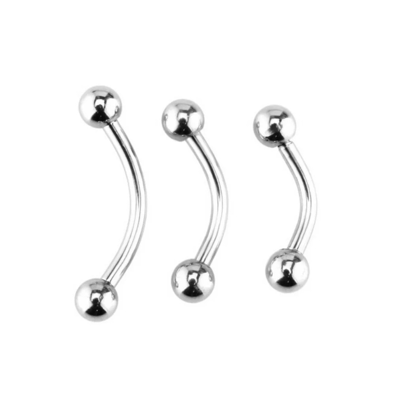 1 szt. Modny Zakrzywiony Sztan – Eyebrow Curved Barbell recenzja i cena