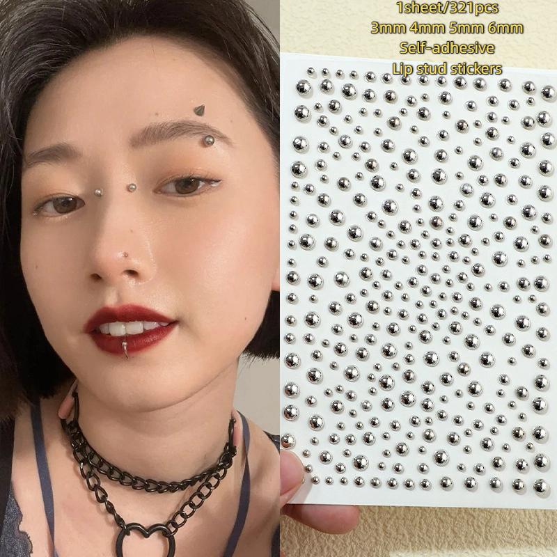 321 szt. Naklejki na sztuczne  – Body Jewelry Waterproof recenzja i cena