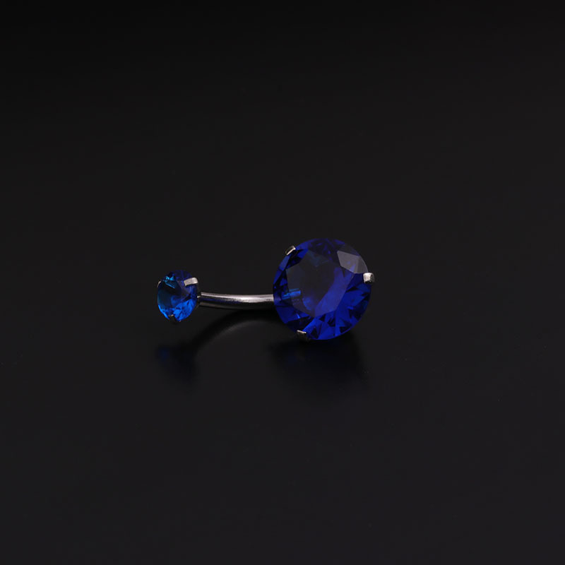 Kolczyki do pępka 14G ze stali – Body Jewelry For Sensitive Skin recenzja i cena
