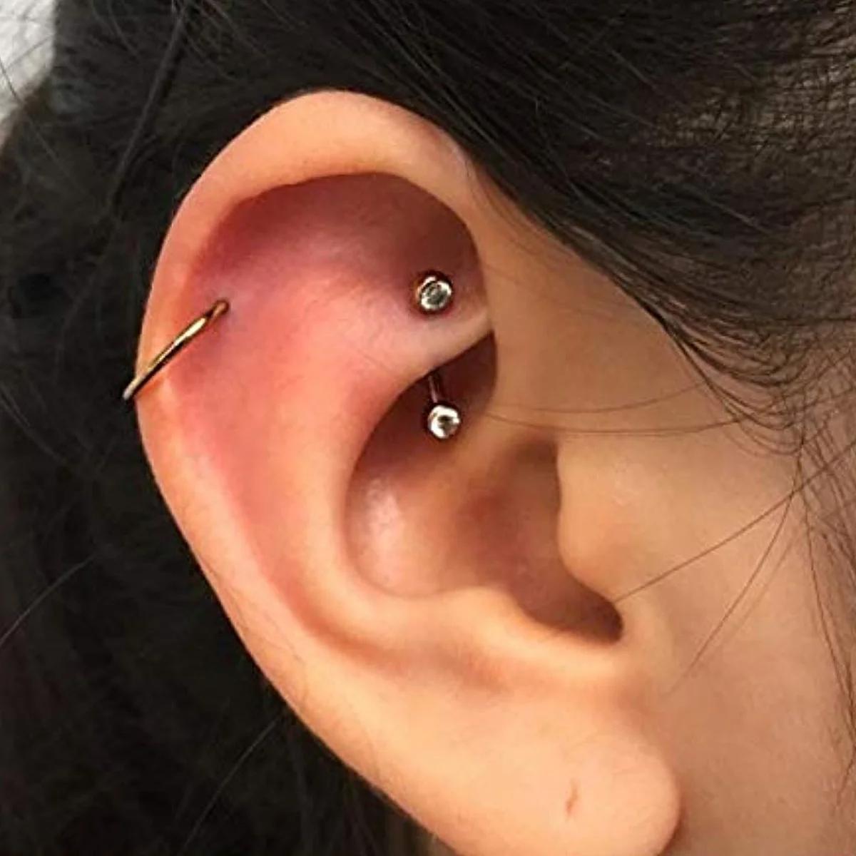 6 sztuk / zestaw Eleganckie sł – Eyebrow Curved Barbell recenzja i cena