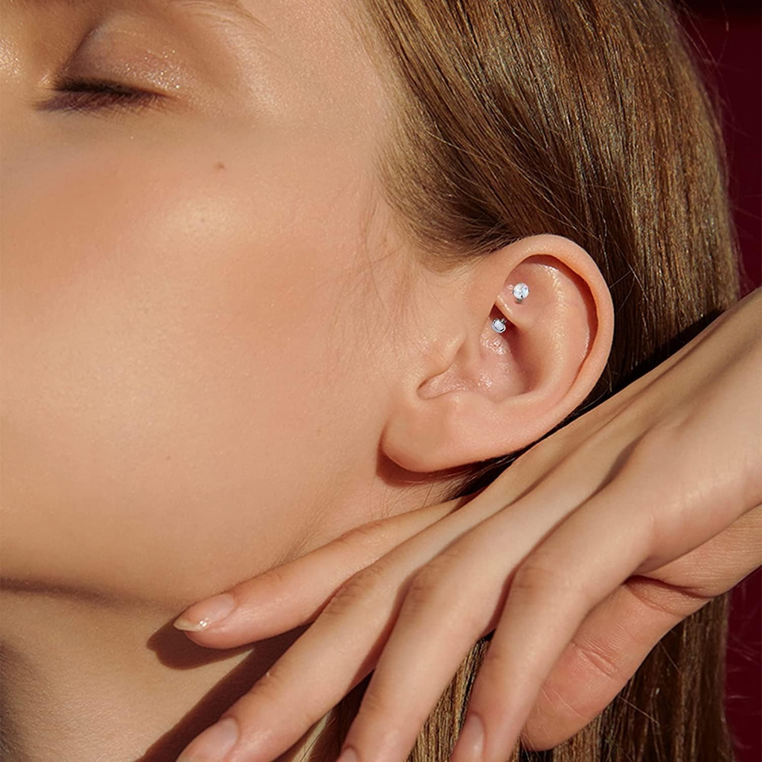 Bobisty 1 szt. Zakrzywiony szt – Eyebrow Curved Barbell recenzja i cena
