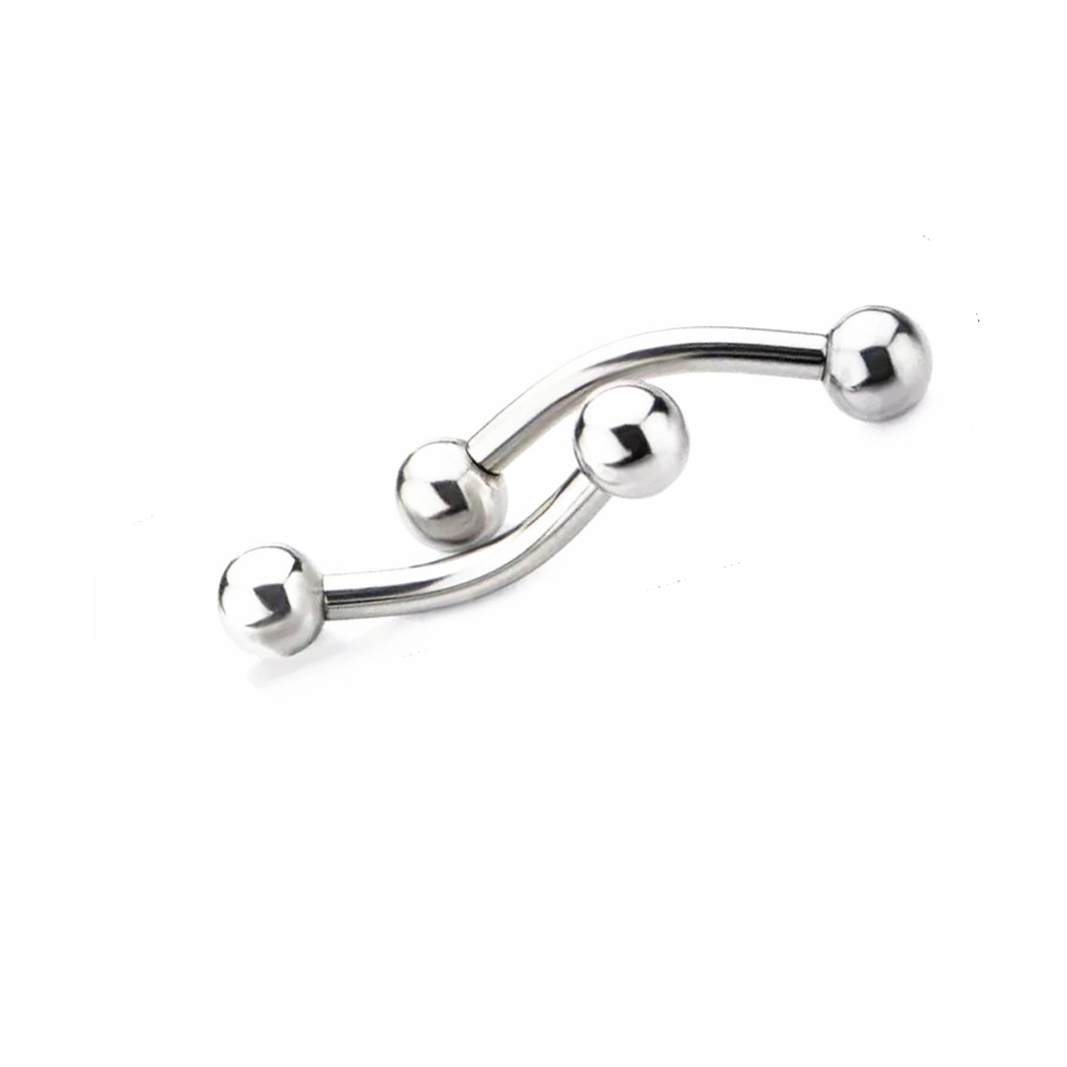 10 szt. Tytan ASTM F136 14G 16 – Eyebrow Curved Barbell recenzja i cena