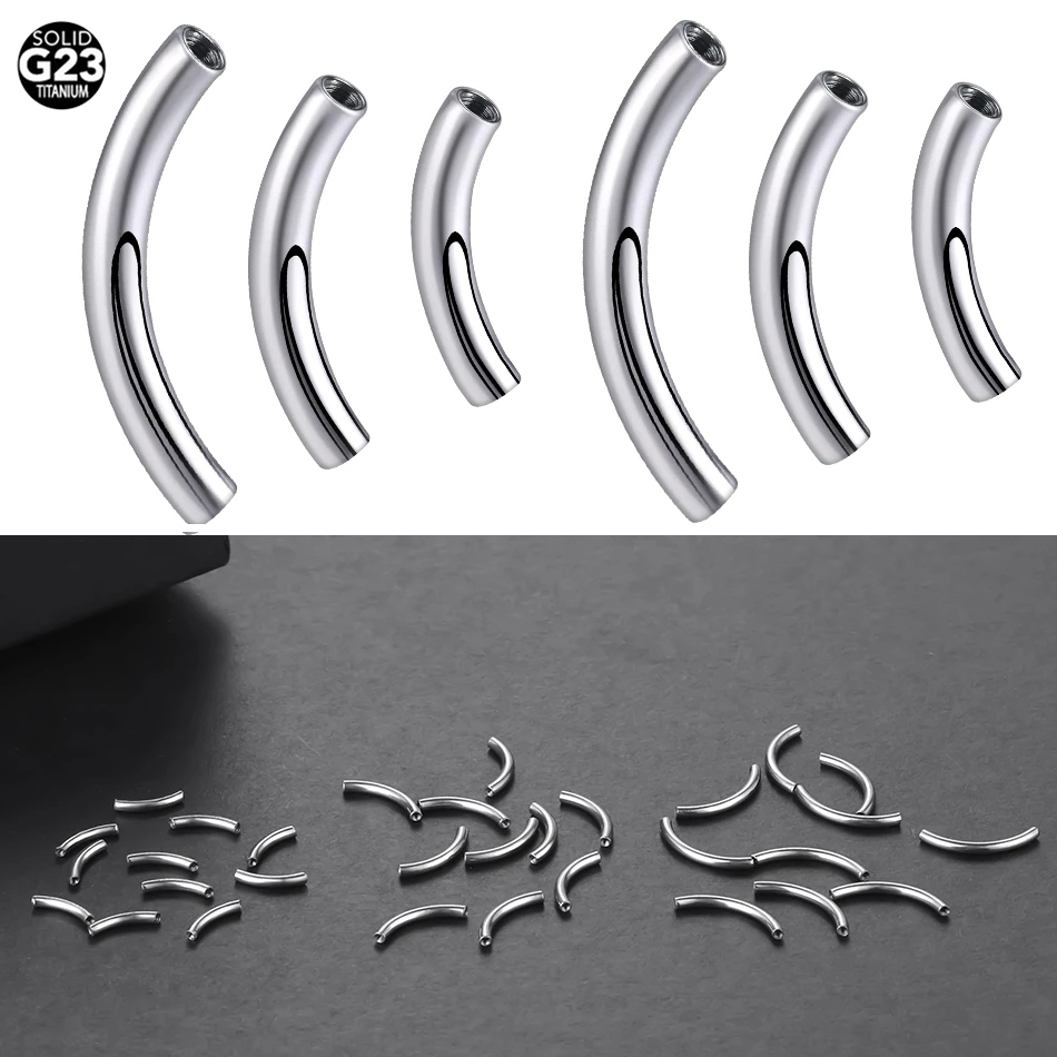 10 sztuk/zestaw G23 tytanowe w – Eyebrow Curved Barbell recenzja i cena