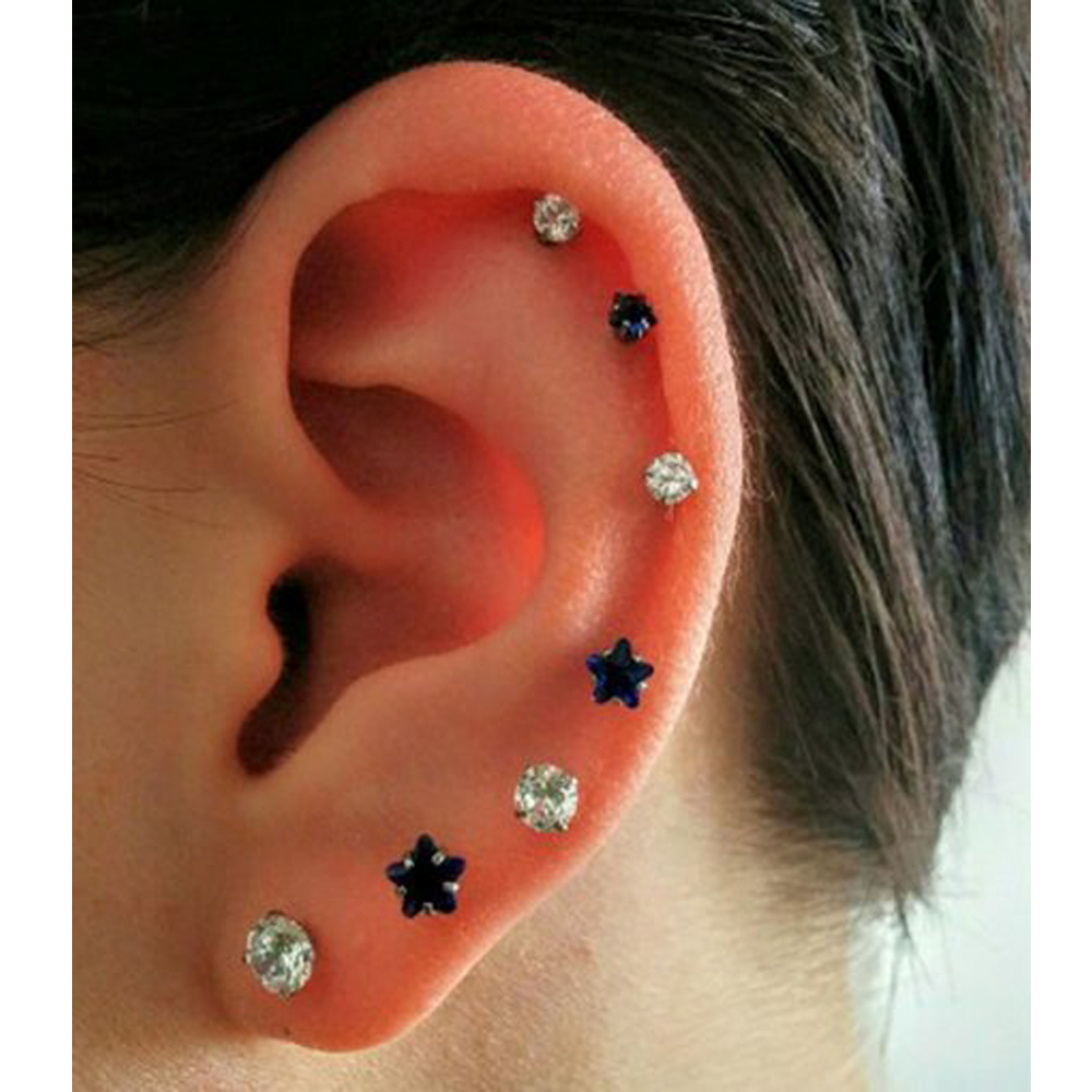16G Push In bezgwintowe kolczy – Body Jewelry Threadless recenzja i cena