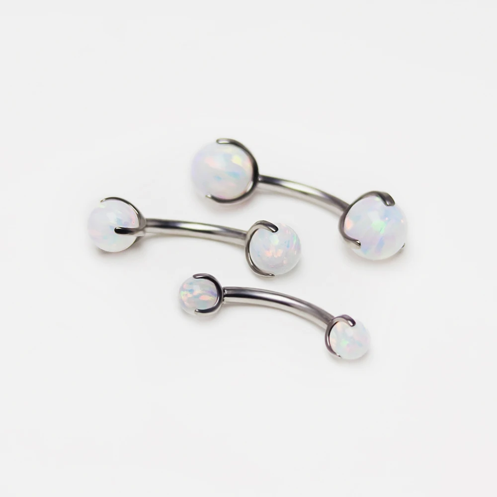 F136 Titanium Opal Eyebrow Pie – Eyebrow Curved Barbell recenzja i cena