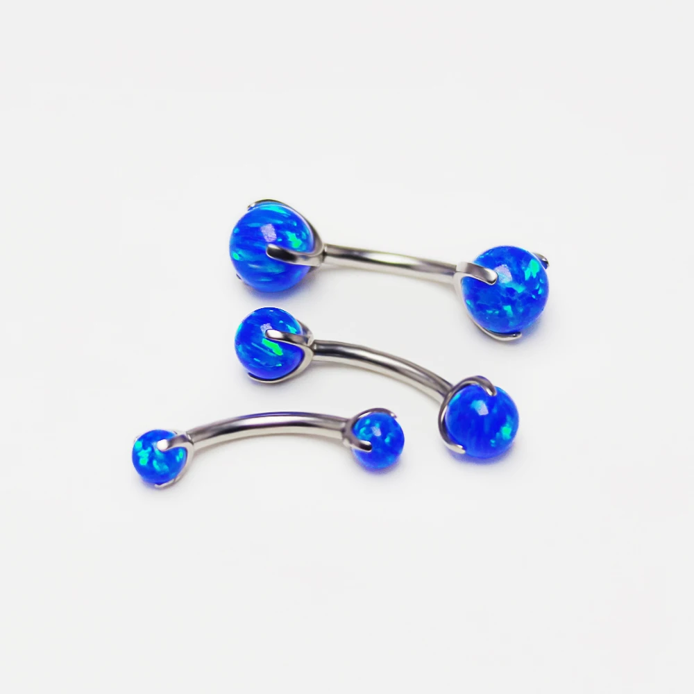 F136 Titanium Opal Eyebrow Pie – Eyebrow Curved Barbell recenzja i cena