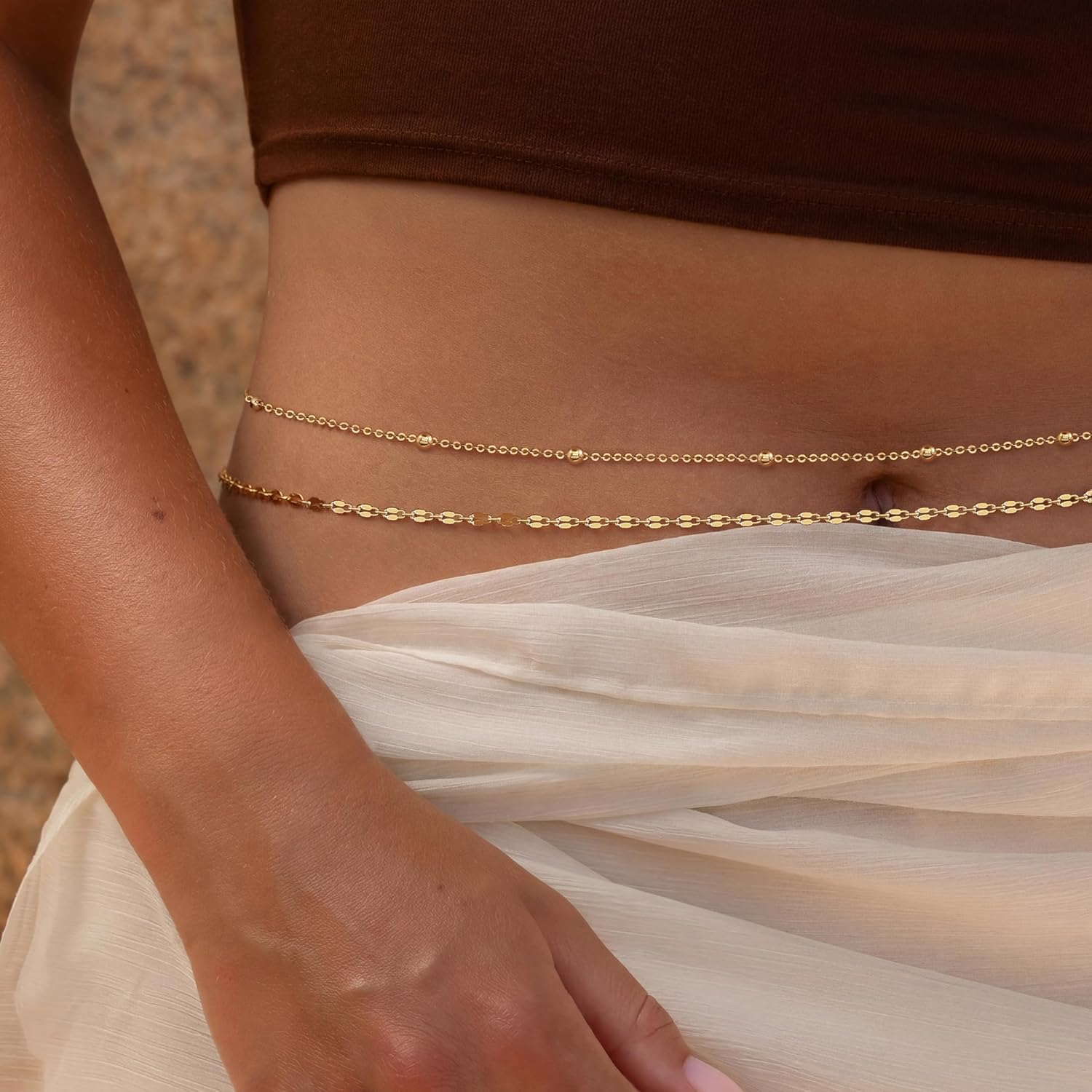 Pozłacany 14-karatowym złotem  – Body Jewelry Waterproof recenzja i cena